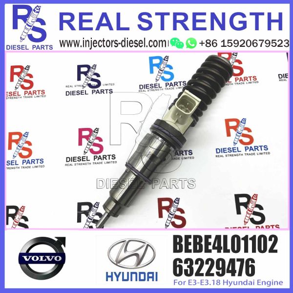 Diesel Fuel Injector BEBE4L01002 BEBE4L01102 For HYUNDAI L Engine Parts 33800-84710 fuel injector repair kit