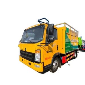 Factory Directly Sells HOWO Brand 4*2 Multi-Purpose Sweage Suction Trucks for