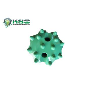 SD8 Shank Spherical Stone Drilling Bits , Ballistic Flat Face Button Bit