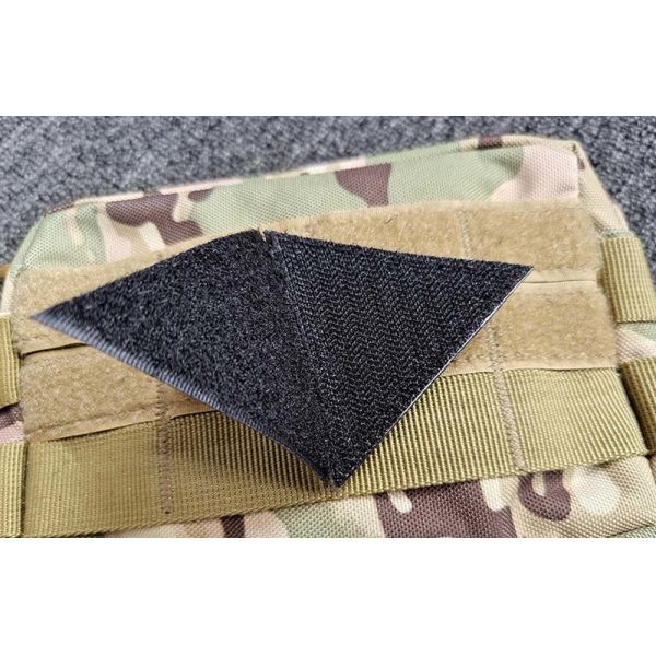 Tactical Ir Reflective Patches Velcro Laser Cut Border For Military