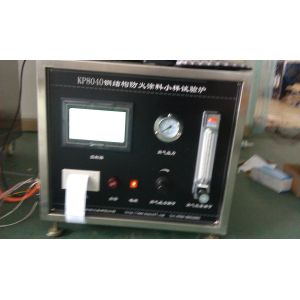 Stainless Steel Flammability Testing Equipment Fireproof Coating Materials