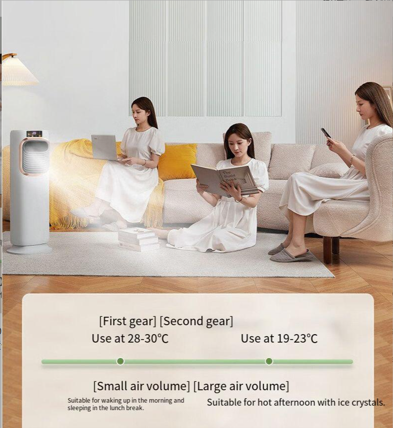 Electric Heater 4.8kg Noise 20-40 for Heating and Cooling Water-Cooled Air Cooler Fan