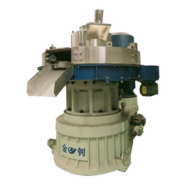 Buy Precision 1500-2000Kg/h Rice Husk Wood Pellet Mill With 2pcs Alloy Steel Rollers at wholesale prices