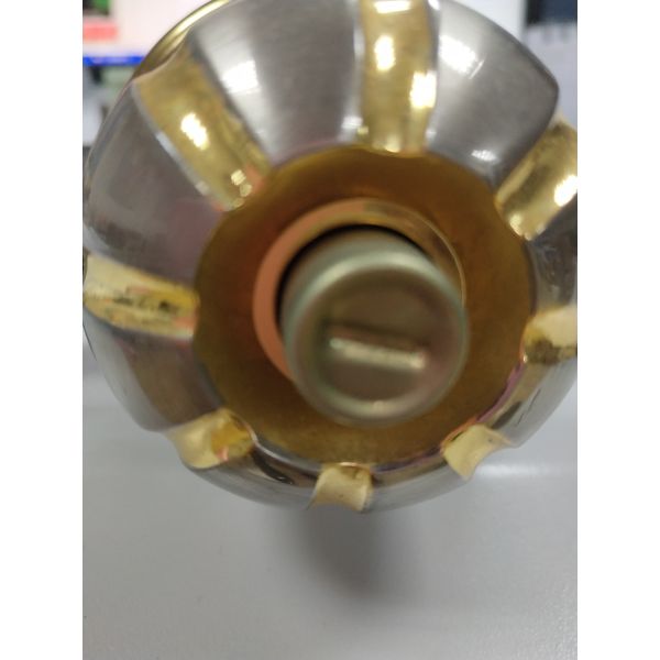 Furniture Round Key Lock Door Knob With Bar Lock Fashionable Appearance