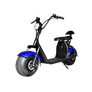 Multi Color Electric Scooter Harley Citycoco With Rear Wheel Disc Brake Mode
