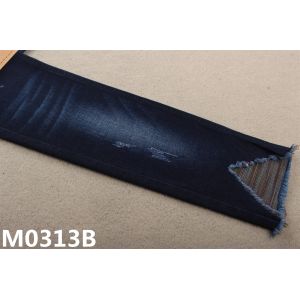 9oz Colorful Backside Slub Stretchy Jeans Material For Lady Jeans Hot Pants