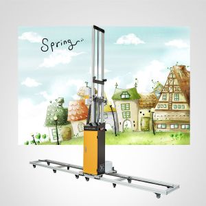 8G DDR Vertical 3.5PL 200W Foldable UV Wall Printer