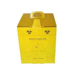 Personalized Medical Sharps Box ECO - Friendly Disposal Paper Material