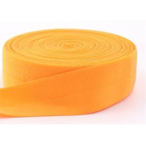 Eco Friendly Foldable Elastic Band / Double Fold Bias Binding Tape For Clothes
