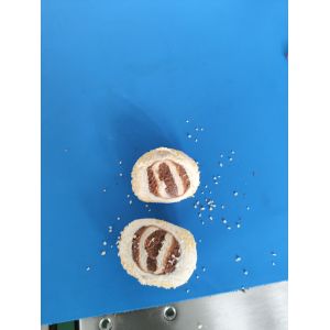 P188 Four Hoppers Encrusting Machine for 3-Fillings Ball and Multi-Layer
