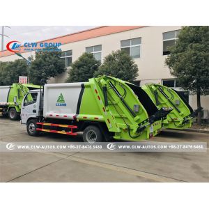 Dongfeng 4X2 6 wheels 5cbm Compression Garbage Truck