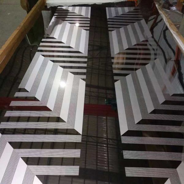 Elevator Etching Color Stainless Steel Sheet Coil 0.6mm 0.7mm 0.8mm 1.0mm