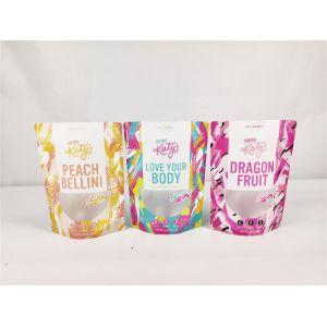 Customized Window Trendy Tote Bags with White Handle on Sale