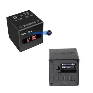 HD 1080P Camhipro App Alarm Clock Hidden Camera , Remote Access Hidden Camera