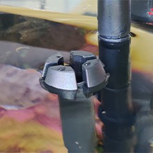 In addition to the oil film