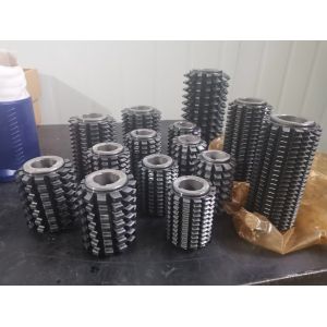 Gear Carbide Hobbing Tool Standard Module TiAlN CrN Coated