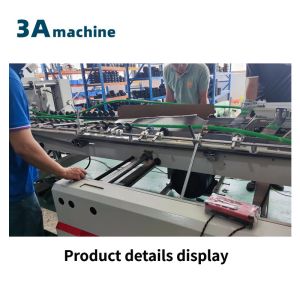 Packaging Type Case Dual- Lock Bottom Hot Melt Glue Machine for Corrugated Box