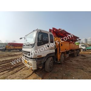 China Putzmeister 46m Truck Mounted Concrete Pump for Smooth and Precise Concrete Placement on sale