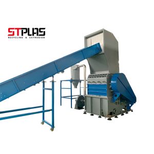 Water Breakable PVC Pipes Crushing 90kw Plastic Waste Grinder