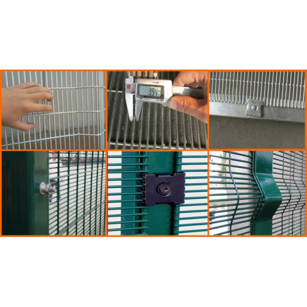 358 welded wire mesh fence