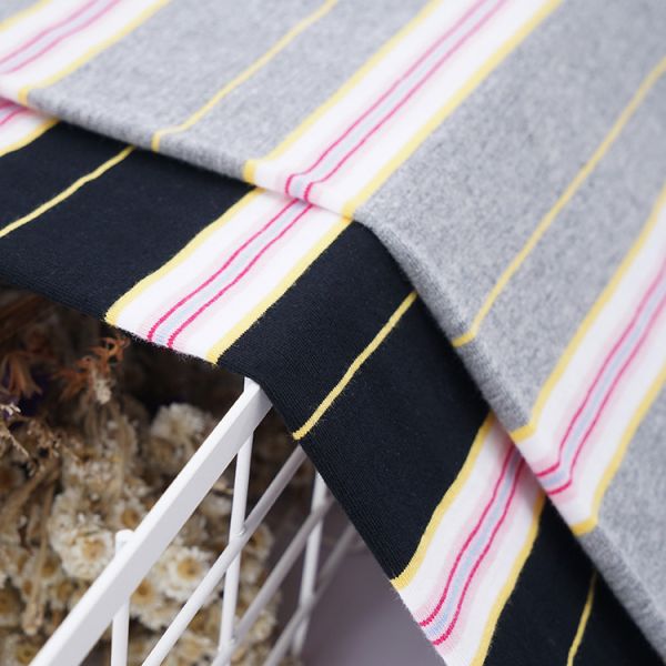 Pure Cotton And Breathable And Comfortable Striped Cotton Fabric For Casual Wear