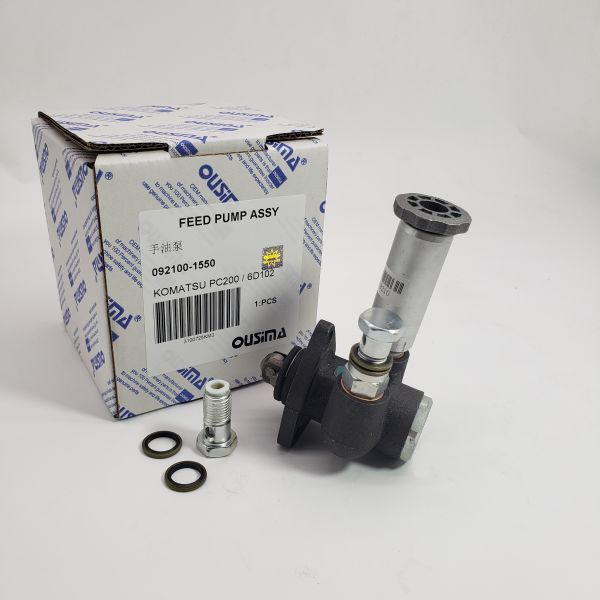 Feed pump assy Hand oil pump 092100-1550 for KOMATSU PC200/6D102