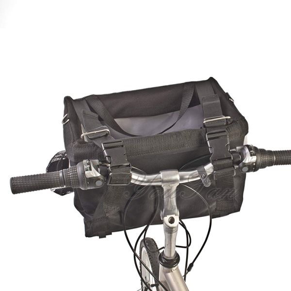 2-in-1 Over the Shoulder Carrier Pet Bike Basket