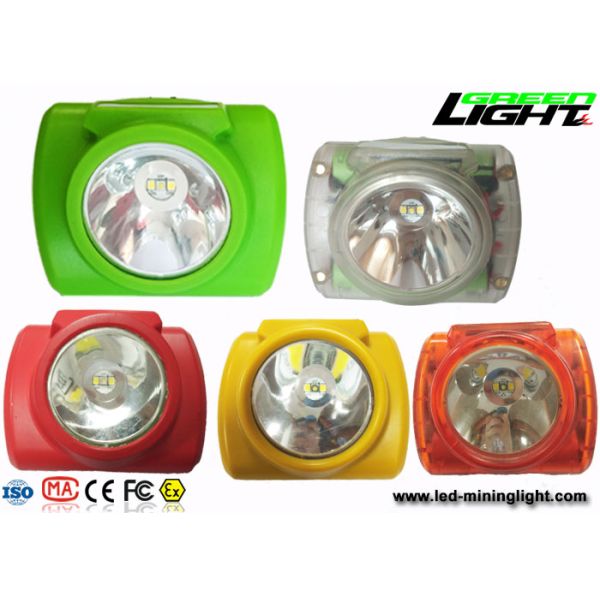 Rechargeable Miners Helmet Light , Portable Coal Wireless Hard Hat Led Lights13000 Lux