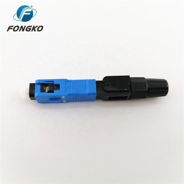 55mm UPC Fast Optical SM Fiber Connector SX Core SC/UPC