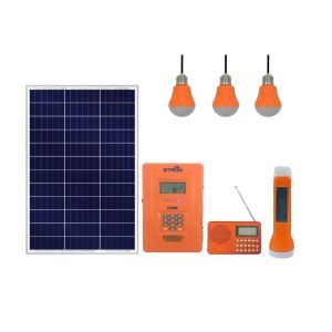 DC12V Residential Solar Power System With 76.8Wh LiFePO4 Battery