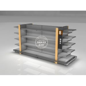 Aluminum Alloy 6063 Supermarket Shelf Rack Super Market Racks Systems Rust