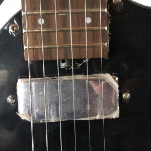 maple Scalloped Fingerboard Vintage white Yngwie Malmsteen Guitar Big Head ST