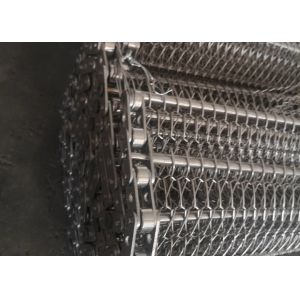 304L Stainless Mesh Conveyor Wire Belt 380V 400MM Width