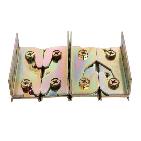 86mm*26.5mm*33mm Metal Wooden Bed Hardware Parts Hooks for Furniture Accessories