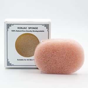 Oval Konjac Sponge Biodegradable