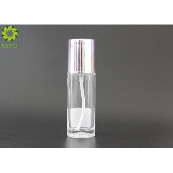 Buy Transparent 40ml Moisturizer Glass Bottle Custom Service Acceptable at wholesale prices