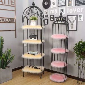 Bedroom Sheepskin Floor Mats Blankets Washable Rugs Customized