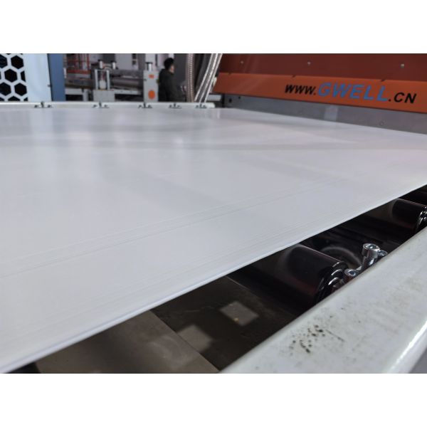 Buy GWELL PP Hollow Section Plate Extrusion Line for 1220mm-2400mm Width and 2-10mm Thickness with Single or Twin Screw Design at wholesale prices