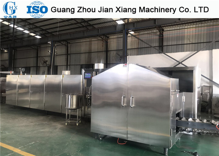 High Power Automatic Cone Machine , Ice Cream Cones Processing Line 5000-6000pcs