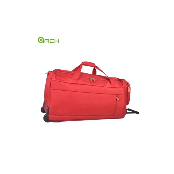 Buy Rolling Luggage Bag Tapestry Wheeled Duffle with One Front Pocket at wholesale prices