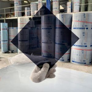 Quality UV-Resistant Grey Polycarbonate Solid Sheet 1.0mm-18.0mm for sale