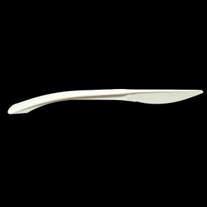 Environmentally Friendly CPLA Cutlery Compostable Knife For Hot And Cold Foods