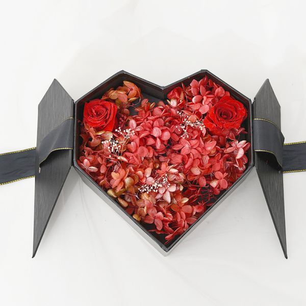 Embossing Gift Packing Party Decorations with Attractive Colorful Candy Heart Box