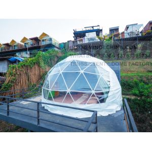 Garden Eco Dome Tent With 2 Bed Washroom Living Room