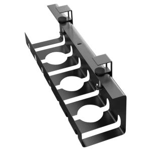 Electric Office Furniture 2023 2 Pack Under Desk Cable Tray with Clamp