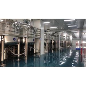 Automatic Liquid Detergent Mixer 600 Gallon Dishsoap Production Machine