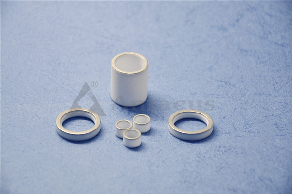 Buy Al2O3 Metallized Alumina Ceramics Tube High Hardness at wholesale prices