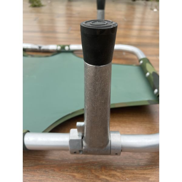 Two Wheels Two Supporting Legs Four Folde Stretcher Trolley 1200D Camouflage Oxford Leather