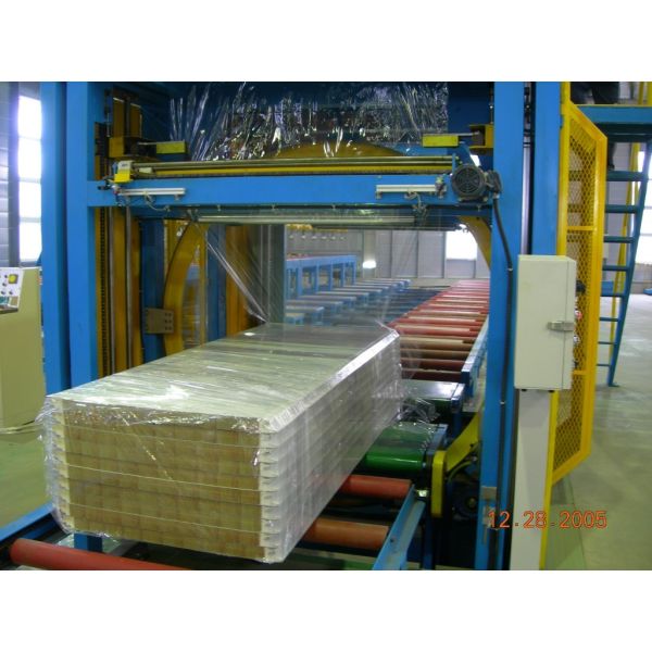 Buy 200mm Thickness 5m/Min PU Panel Wrapping Machine at wholesale prices