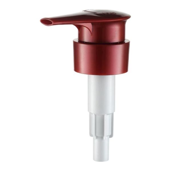 Buy Customized Logo Acceptable Wine Red Big Dispenser Pump Sprayer for Shampoo and Conditioner at wholesale prices